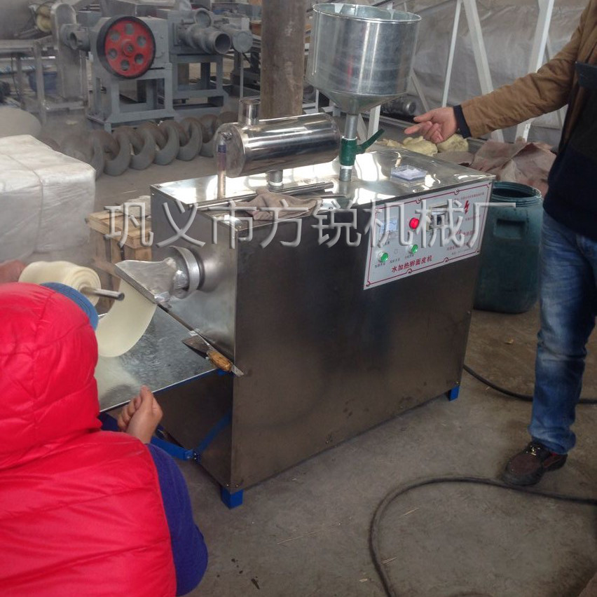 上海客户订购的水加热擀面皮机